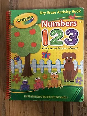 $10 • Buy Bendon Crayola Numbers 123 Dry Erase Jumbo Activity Book 13  X 11 