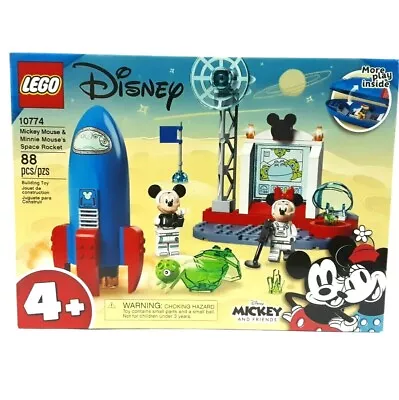 LEGO® Disney Mickey And Friends Mickey Mouse & Minnie Mouse's Space Rocket 10774 • $40.49