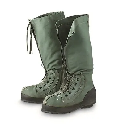 US Military N-1B MUKLUK BOOTS Snow Extreme Cold Weather Arctic Boots Size MEDIUM • $39.99