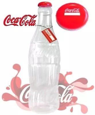 Giant 2Ft 1FT Coke Geniuss Budveisr Money Coin Savings Plastic Bottle Piggy Bank • £11.99