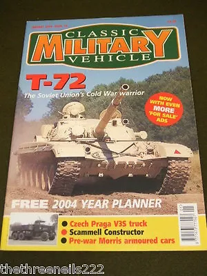 £6.99 • Buy Classic Military Vehicle - Soviet Union T-72 - Jan 2004
