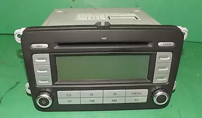 VW Golf Blaupunkt RCD 300 Genuine Head Unit Car Stereo Black Untested • $15.61