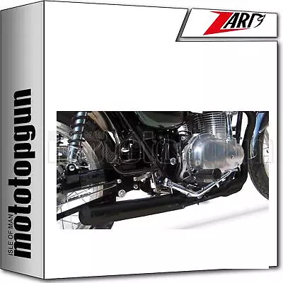 Zard Rc Full System Exhaust Cross Steel Black Kawasaki W800 2010 10 2011 11 • $2218