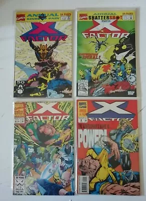 Marvel X Factor Annuals Bundle Issues 6(1991) 7(1992) 8 (1993)9(1994)NEW  • £9.99