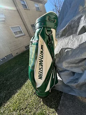 Miller Vintage Northwestern College Golf Bag With Golf Club Golf Gear Golfing  • $100