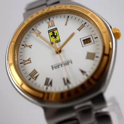 FERRARI FORMULA By CARTIER Cal. ETA 955.412 Vintage Swiss Watch • $446.28