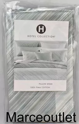 Hotel Collection Layered Frame KING Pillowshams Jade • $9.99