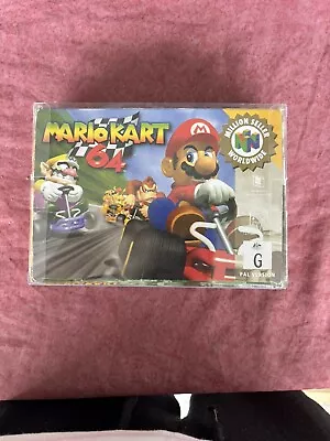 Mario Kart 64 BOXED CIB PAL - GOOD CONDITION • $34.83