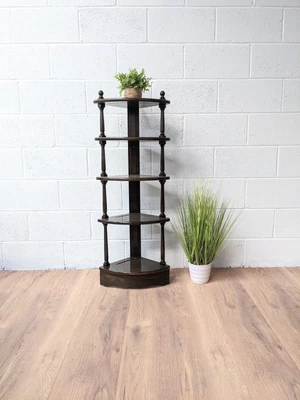 £175 • Buy Vintage Ercol 5 Tier Corner Shelf