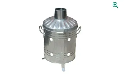 15l  Litre Garden Waste Incinerator Bin Burner Wood Leaves Paper Galvanised • £22.70