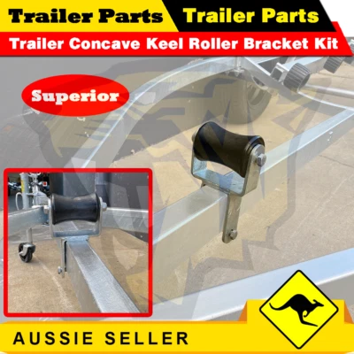 $38.99 • Buy Jet Ski / Boat Keel / Dinghy Trailer Concave Keel Roller Bracket Kit Assembly