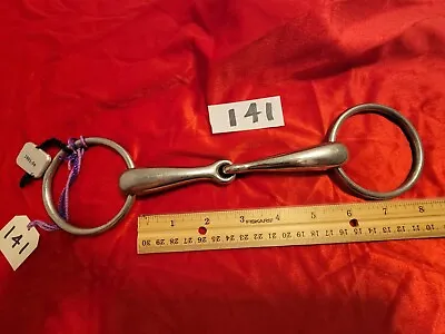 Horse Bit Loose Ring Thick Mouth Snaffle Heavy Weight 5 3/4 Mouth Stainless Stee • $45