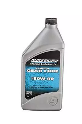 Quicksilver 80W-90 Premium Gear Lube - Marine Engine - 32 Ounce • $29.79