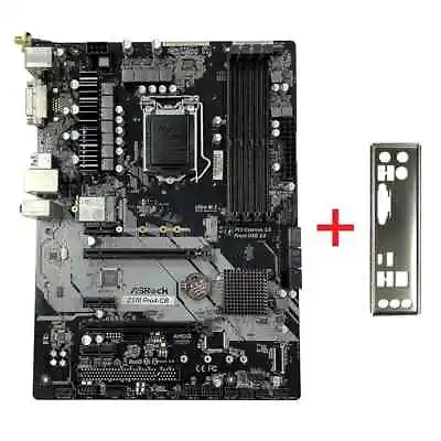 ASRock Z370 PRO4-CB Motherboard LGA1151 DDR4 64G DVI-D ATX With OEM I/O Shield • $100.97