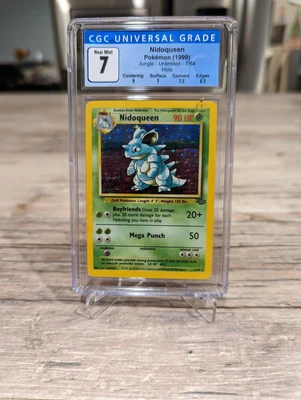 $23 • Buy Nidoqueen Holo Jungle Set - Rare Pokemon Card 7/64 CGC 7 NM