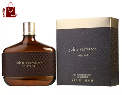 John Varvatos Vintage Cologne Men Perfume Eau De Toilette Spray 4.2 Oz 125ml EDT • $45.95