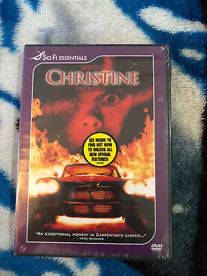 CHRISTINE John Carpenter( DVD Sci Fi Essentials) *Factory Sealed Brand New!* • $19.99