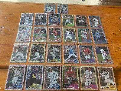 2024 Topps Series 1989 Silver Crackle Lot 26 Cards Mike Trout Ohtani Angels • $30