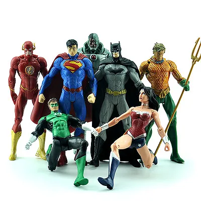 $29.95 • Buy 7 DC Universe Justice League Batman Superman Wonder Woman Action Figures Kid Toy