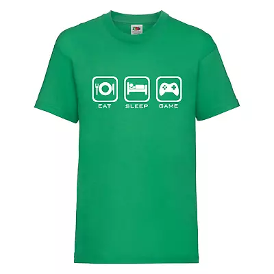 Eat Sleep Game - Video Game T-Shirt - Gaming/Gamer Teeshirt For Man/boy • £13.99