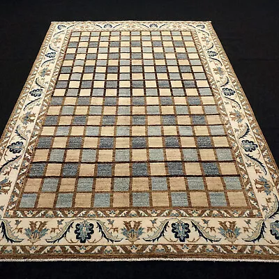 Designer Oriental Carpet 291 X 202 CM Ziegler Zigler Gabbeh Fields Pattern • £1931.18