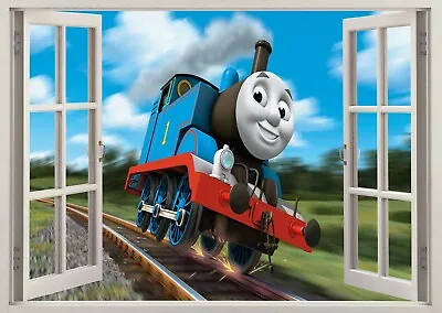 £27.95 • Buy Thomas Train Friends Tank Engine 3d Mural Wall View Sticker Poster Decal 273