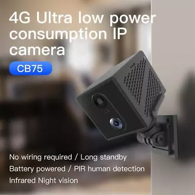 Mini IP Camera 3000mah Li-Battery 1296P Wifi Rechargeable 4G Ultra Long Standby • $59.40