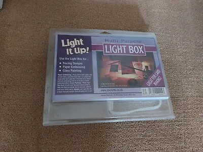 Light It Up! Multi-Purpose Light Box 23x15x6.4cms Craft Drawing Photography • £4.20