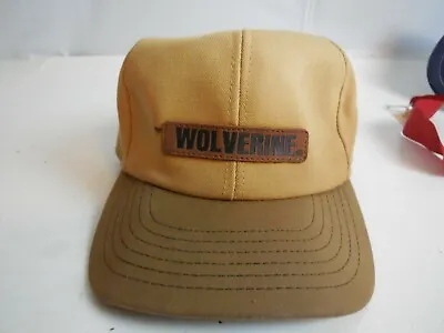 E3 Wolverine Duck Canvas Adjustable Back Baseball Cap/hat Workwear • $39.99