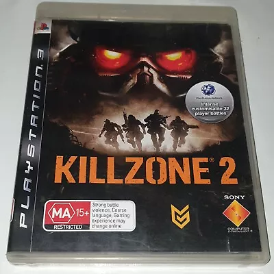 KillZone 2 - PlayStation 3 / PS3 Game - Complete With Manual - FREE POST  • $11.99