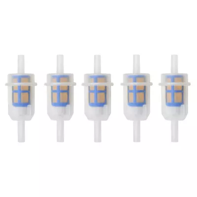 5Pcs 8mm 5/16 Inch Inline Gas Fuel Filter Universal For Pit Dirt Bike Motorcycle • $12.80