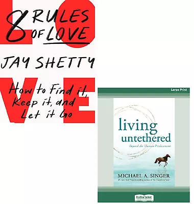 8 Rules Of Love & Living Untethered Paperback Combo • £21.32