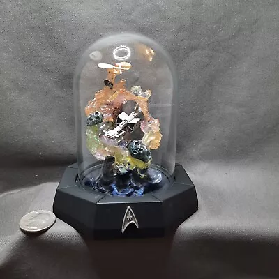 $20 • Buy FRANKLIN MINT STAR TREK Miniature Sculpture  SS Botany Bay  Glass Dome