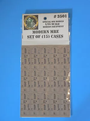 1/35 Modern MRE Cases/box (set Of 15) M1A1 Abrams  M-ATV MRAP MaxxPro MRAP M1A2  • $13.95