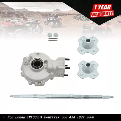 For Honda TRX300FW Fourtrax 300 4X4 92-00 Rear Differential Axle Shaft Wheel Hub • $259.22