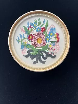 Vintage 1950s Ardena Invisible Veil Elizabeth Arden Face Powder Floral Vanity • $7.99