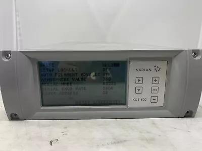 Varian XGS-600 Vacuum Gauge Controller • $675