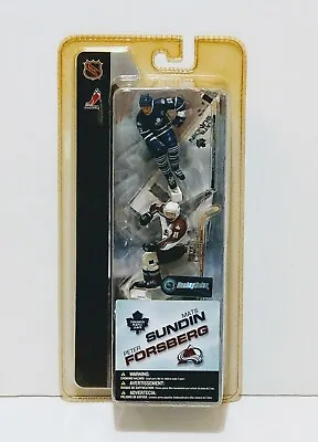 2003 Mcfarlane Toys Mats Sundin & Peter Forsberg  Nhl Hockey Action Figures  • $14.99