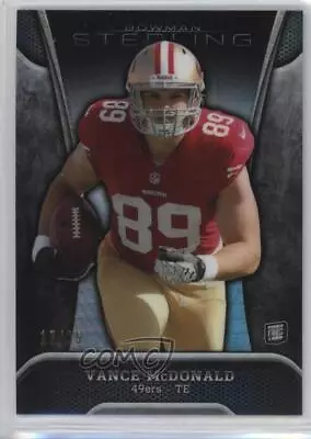 2013 Bowman Sterling Prism Refractor /25 Vance McDonald #51 Rookie RC • $2.27