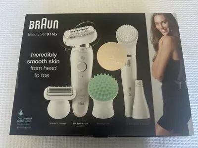 Braun Silk Epil 9 Flex Epilator BeautySet Brand New In Sealed Box • $340