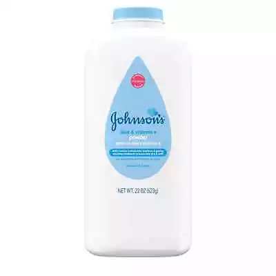 Johnson's Naturally Derived Cornstarch Baby Powder With Aloe & Vitamin E 22 Oz • $8.88