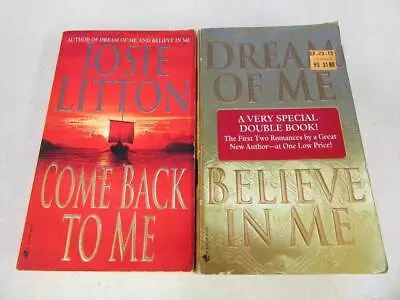 COMPLETE SET Of (2) JOSIE LITTON Romance Books VIKING & SAXON SERIES Dream Of Me • $9.95