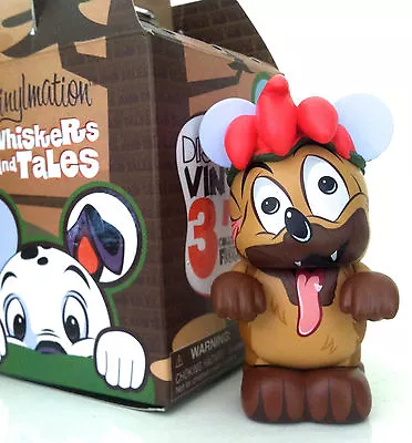 Disney Vinylmation 3  Whiskers & Tales Tails Tito Dog Oliver & Company Figure • $12.74