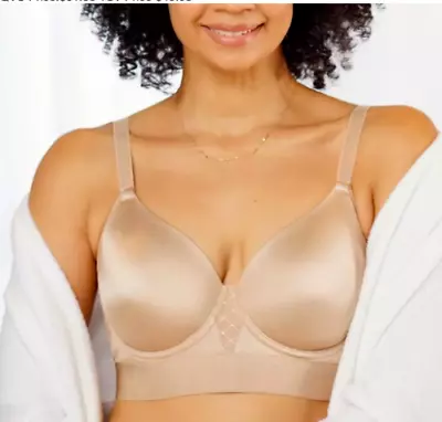 Bali NEW Taupe One Smooth U Bounce Control Underwire Bra DF3456 $48 • $17.95