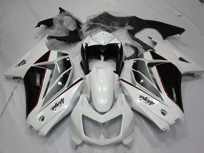 Injection Molded Fairing Kit Bodywork For Kawasaki Ninja250 2008-2012 Red White • $350