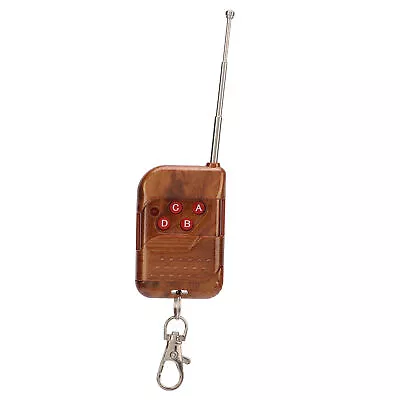 433MHZ Wireless Garage Door Remote Control Opener Keychain Peach Wood Color 2BD • $29.32