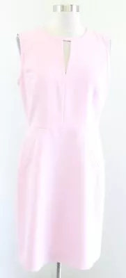 NWT J Crew Factory Suiting Light Pink Keyhole Sheath Dress Size 8P *FLAW • $24.99