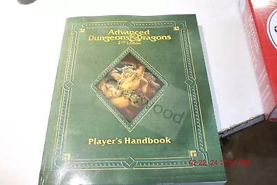 Player's Handbook • 2nd Edition  • Advanced Dungeons & Dragons AD&D • $24.50