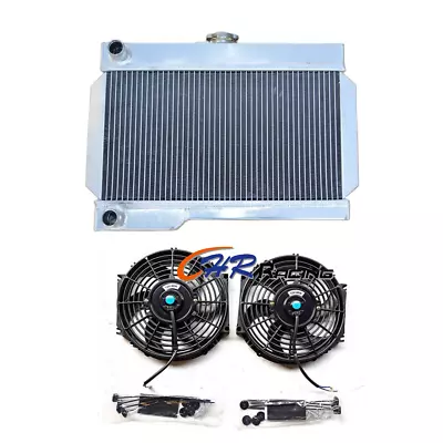 Aluminum Radiator+Fan For 1968-1975 MG (Rover) MGB GT/Base 1.8L 1969 1970 1971 • $160