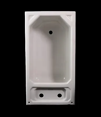 Art Deco Standard Porcelain Recessed Wall Mount Drinking Fountain • $360